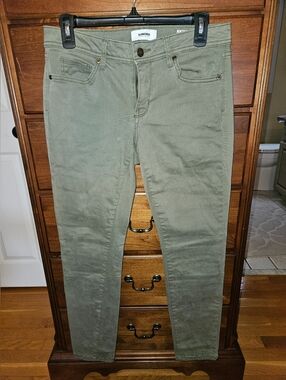 Sonoma Olive Green Skinny Jeans